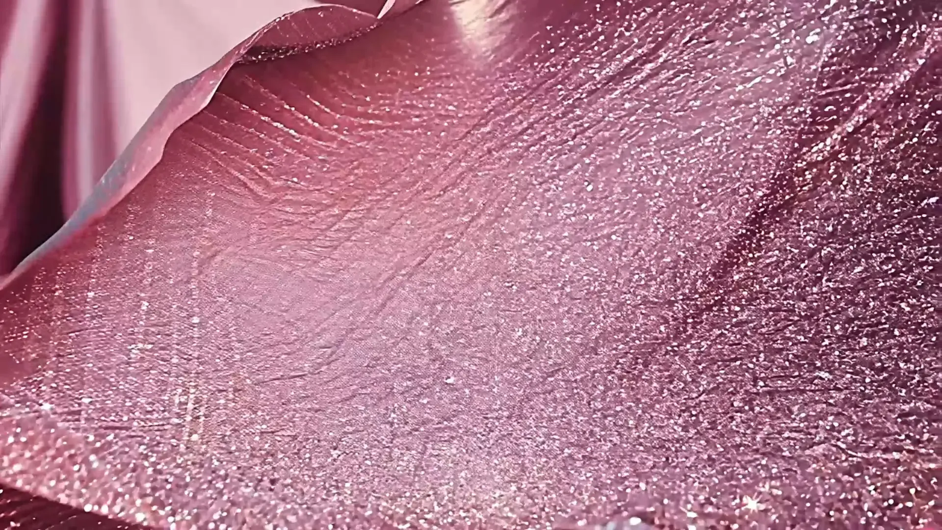 Luxurious Pink Satin with Sparkling Background for Fashion Video Projects